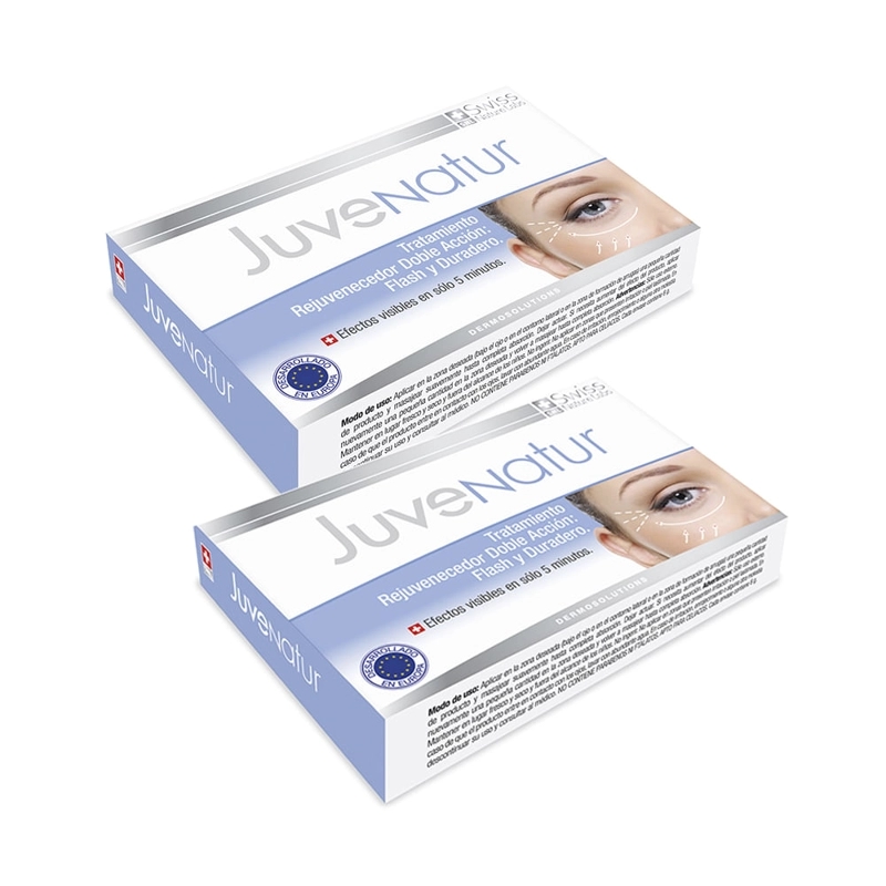 TRATAMIENTO ANTI-ARRUGAS SWISS NATURE LABS JUVENATUR CONTORNO OJOS EFECTO FLASH BOLSAS Y OJERAS