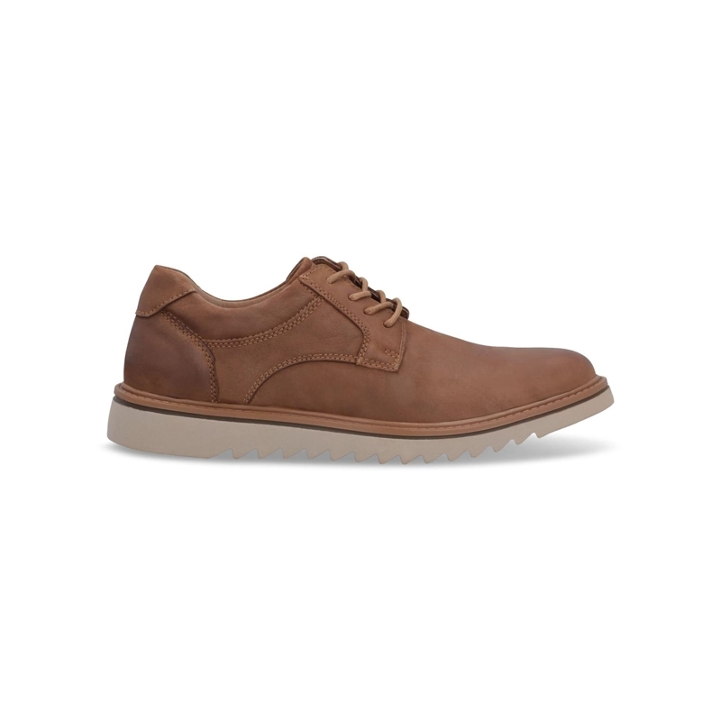 ZAPATOS CASUAL HOMBRE CUERO TERUEL CAFE CARDINALE