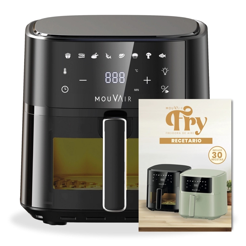 FREIDORA DE AIRE MOUVAIR CLEAR FRY 6 L