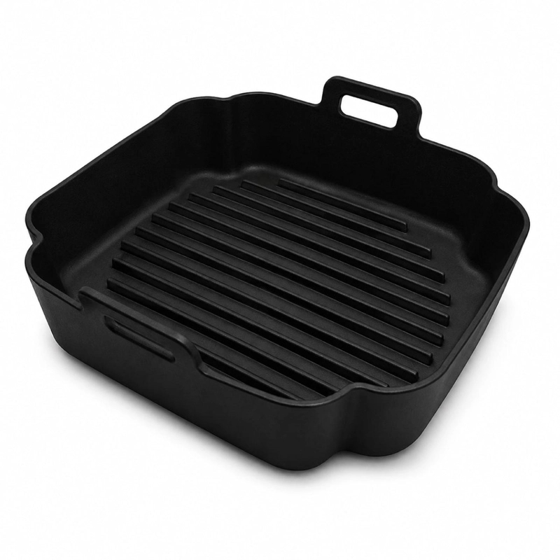 MOLDE SILICONA CUADRADO PARA FREIDORA DE AIRE MOUVAIR 7.5 L