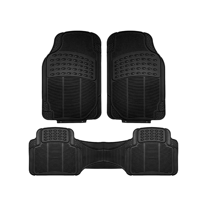 ALFOMBRA PISO DE GOMA PARA AUTO UNIVERSAL 3 PIEZAS XROAD