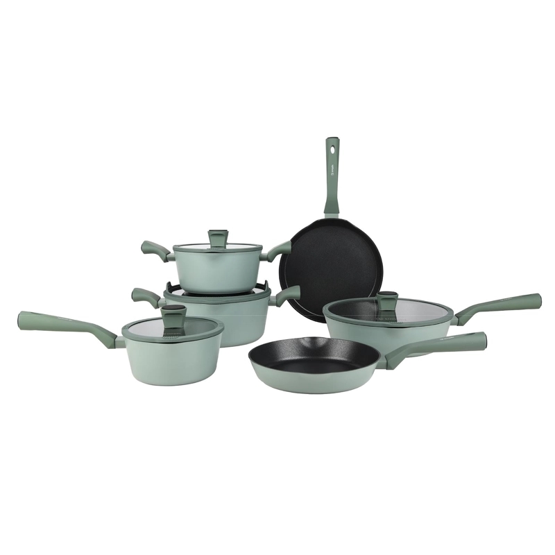 BATERIA DE COCINA ANTIADHERENTE LUCCA 10 PCS SIMPLIT