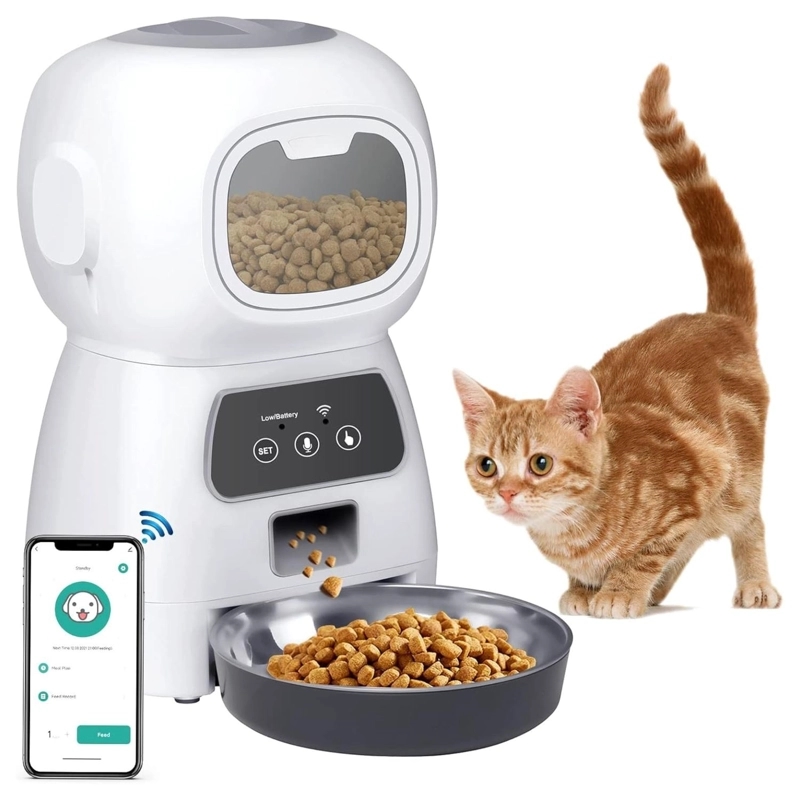 DISPENSADOR AUTOMATICO + APP COMIDA MASCOTAS YEP PET