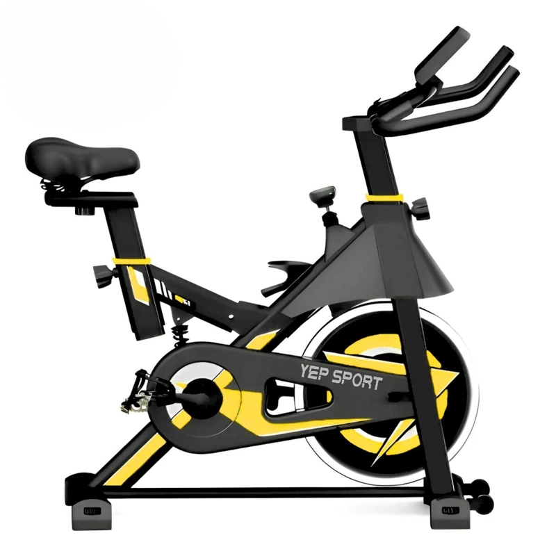 BICICLETA SPINNING ANTI SHOCK PRO 14 KG DISCO 1016-4RED