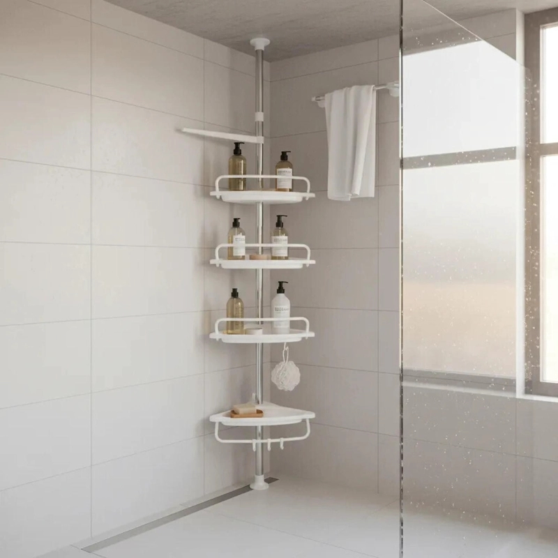 ESQUINERO PARA BAÑO CROMADO