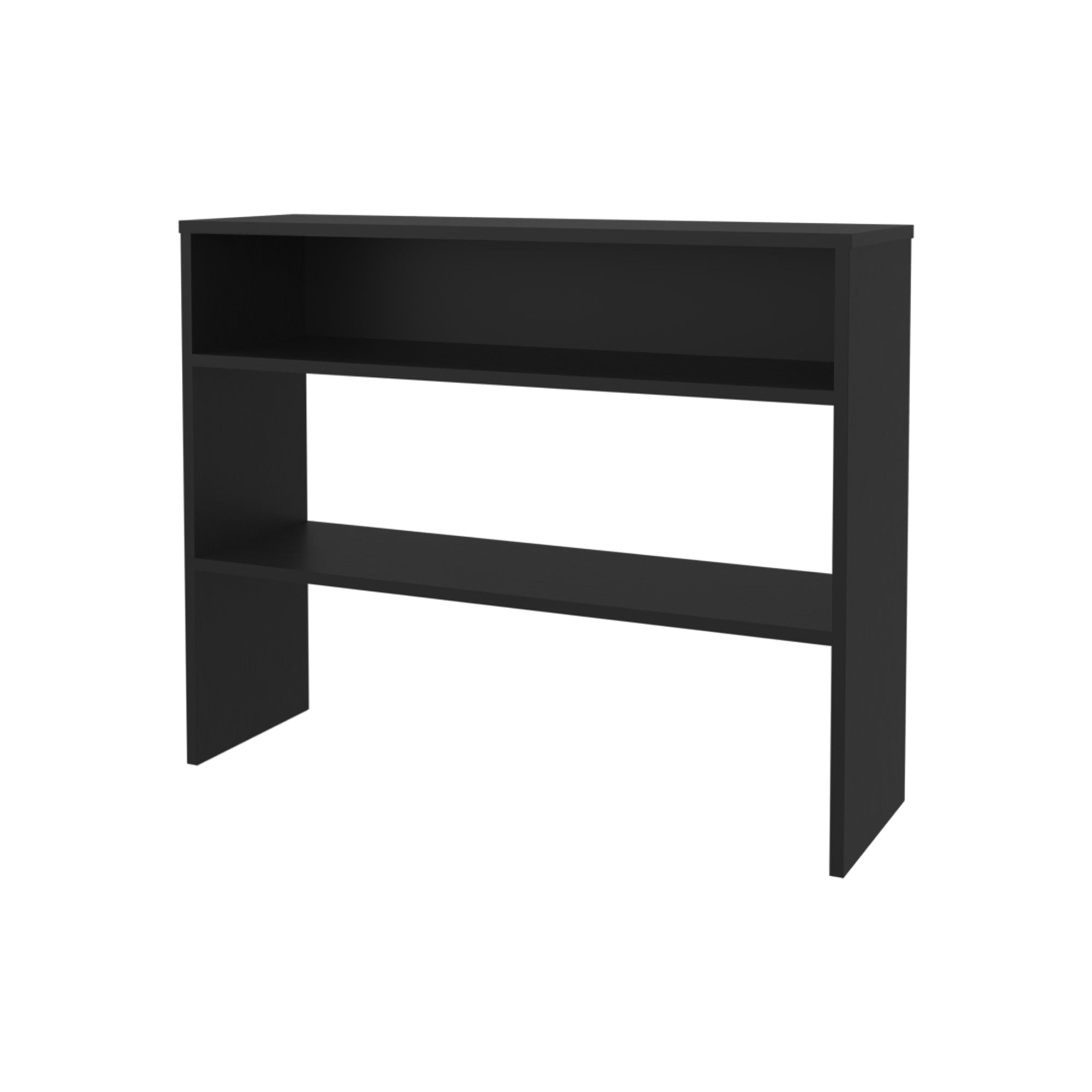 ARRIMO FMFURNITURE MUEBLE 2 REPISAS 80X100X30 CM FM 001N NEGRO