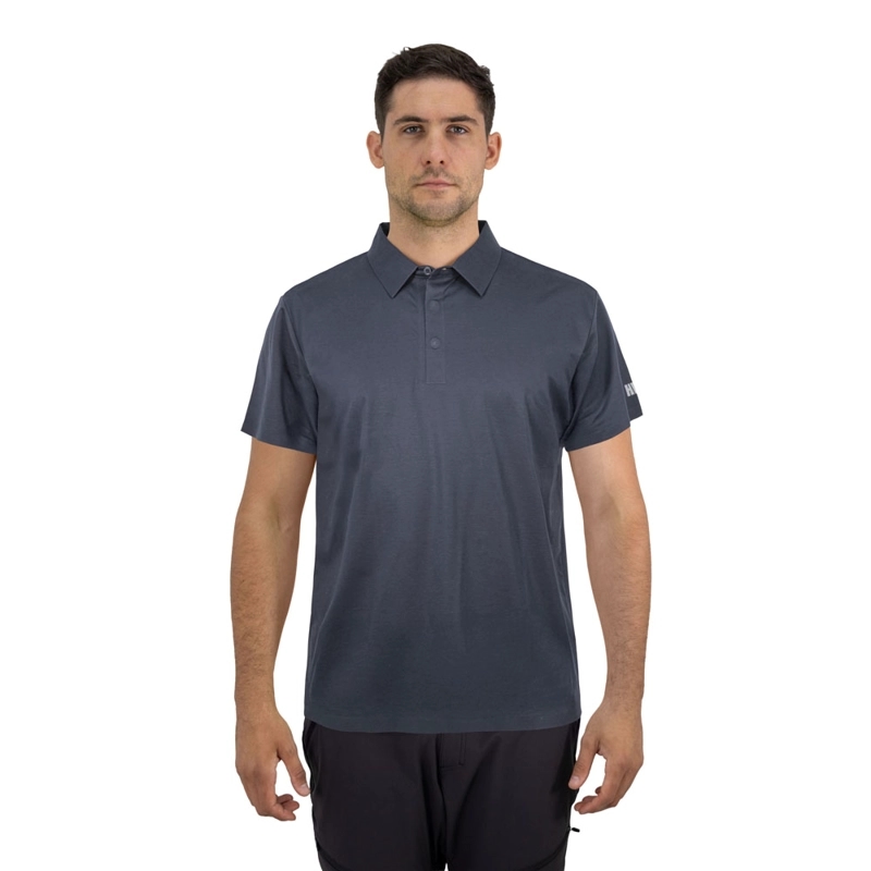 POLERA HW WINDSOR MANGA CORTA GRIS