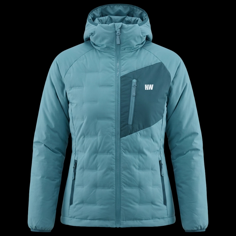 PARKA INSULADA HW EXPLORER MUJER AQUA