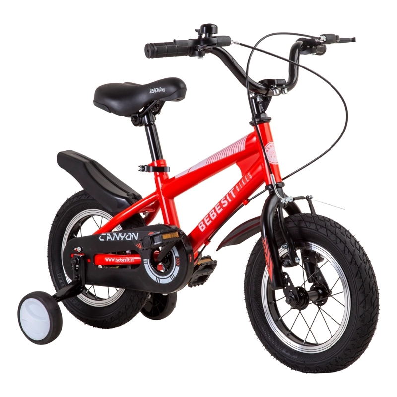 BICICLETA INFANTIL CANYON ARO 12 ROJA BEBESIT
