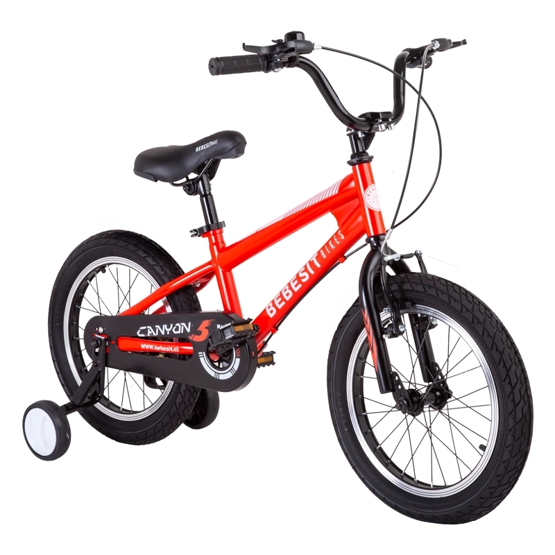 BICICLETA INFANTIL CANYON ARO 16 ROJO BEBESIT