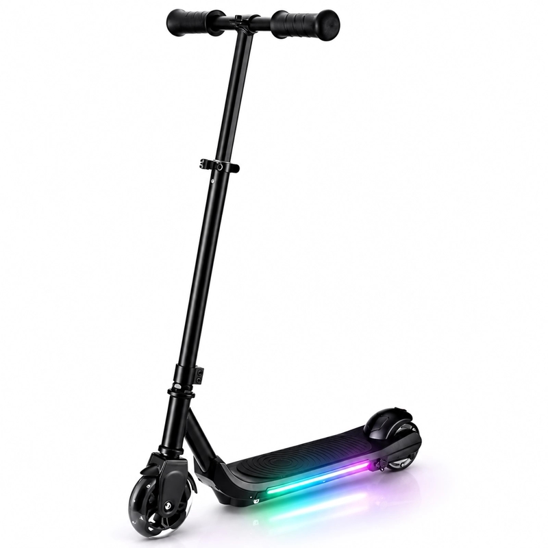 MONOPATIN ELECTRICO PLEGABLE E-SCOOTER 60W 24V2000MAH NEGRO