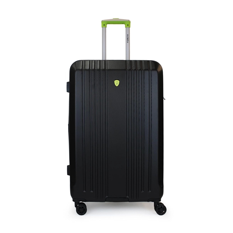 MALETA GRANDE OLYMPIA L 23KG NEGRA-VERDE
