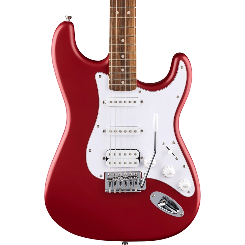 GUITARRA ELÉCTRICA STRATOCASTER HSS SQUIER BY FENDER RED