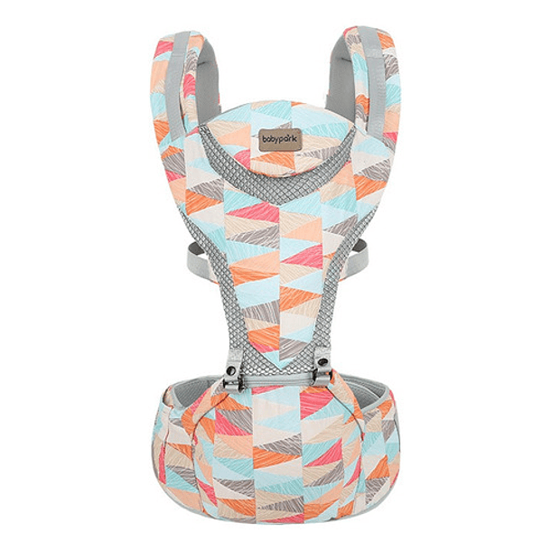 PORTABEBÉ CRUSEC MOCHILA ERGONÓMICO MULTIFUNCIONAL 6 EN 1 GRIS