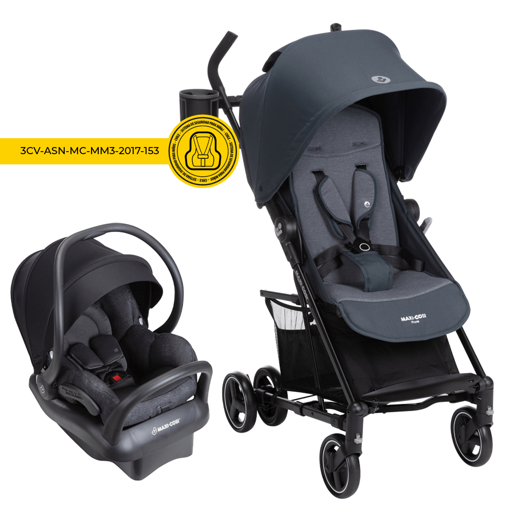 graco stroller 3-in-1 Graco Modes Element LX Travel System, Lanier Blue One Size