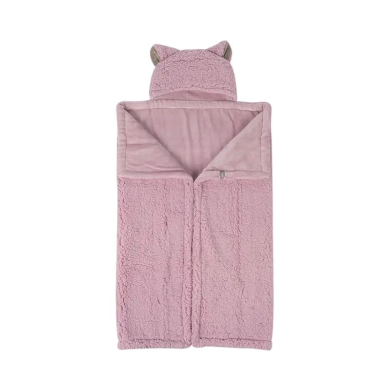 FRAZADA PONCHO SHERPA NIÑA