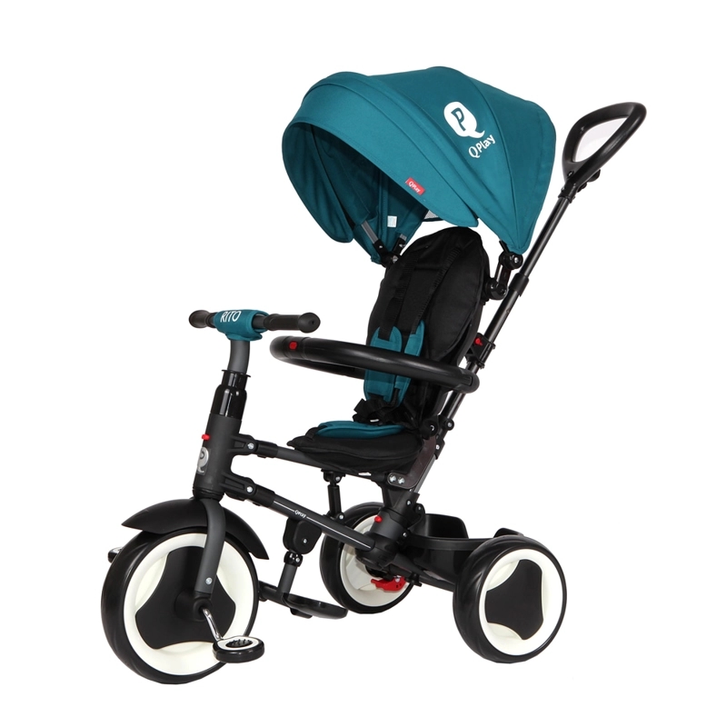 TRICICLO RITO EVA PLUSS TURQUESA QPLAY - FF