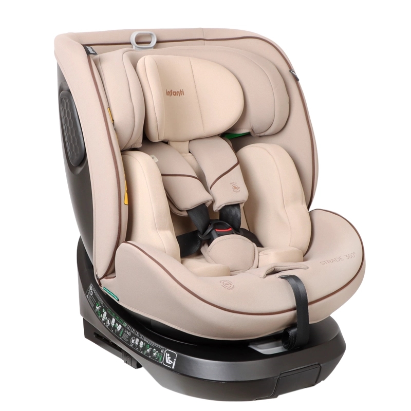 SILLA AUTO CONVERTIBLE STRADE 360° BEIGE INFANTI