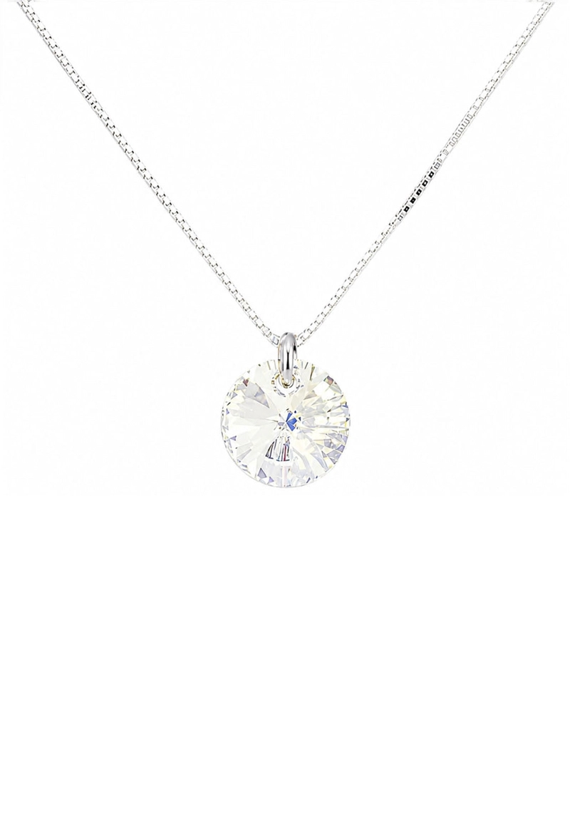 COLLAR PUNTO DE LUZ PLATA 925 CRISTAL SWAROVSKI®  AURORA BOREAL