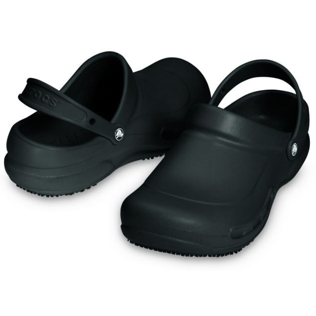 ZUECO CROCS BISTRO NEGRO UNISEX ANTIDESLIZANTE