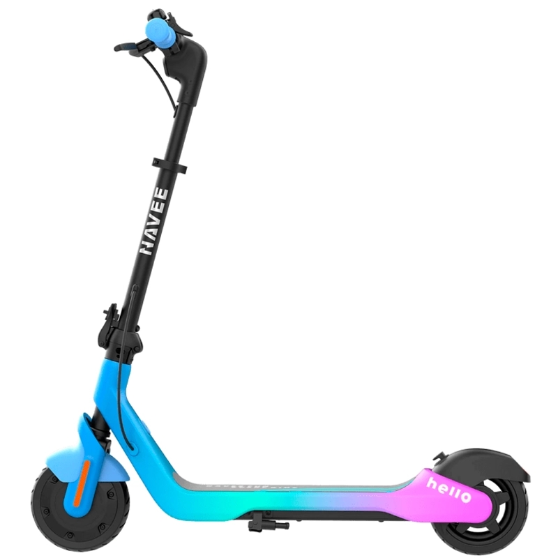 SCOOTER ELECTRICO INFANTIL NAVEE K100 MAX 260W 24KM LUCES RGB CONTROL PARENTAL 6 A 14 AÑOS