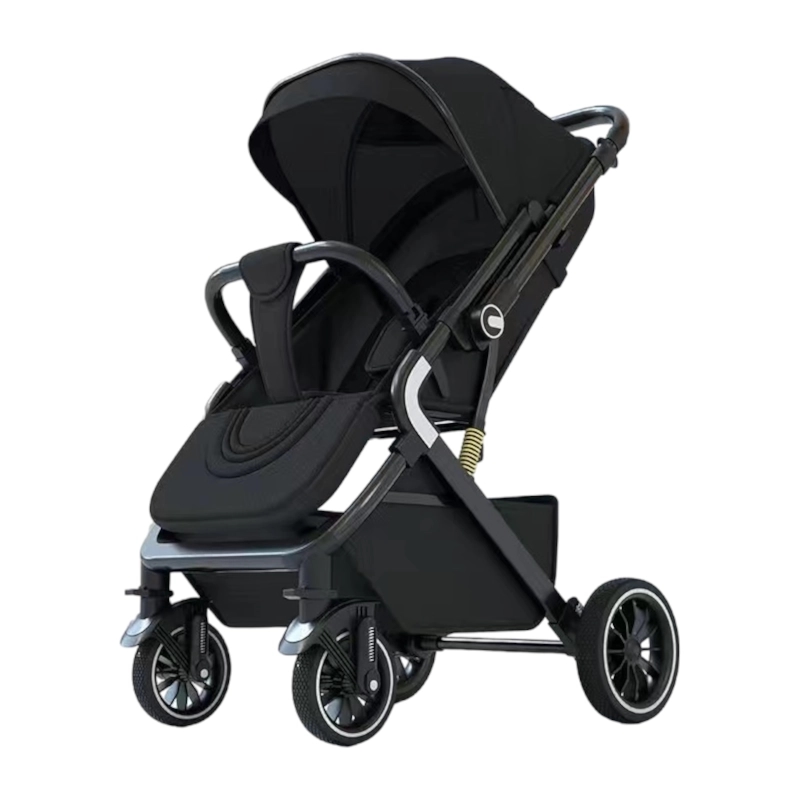 COCHE PASEO LUBABYCAS REVERSIBLE MULTIPOSICIONES NEGRO