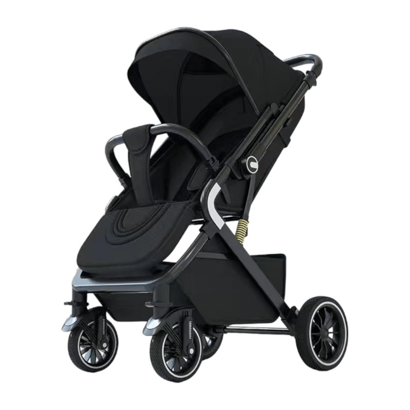 COCHE PASEO LUBABYCAS REVERSIBLE MULTIPOSICIONES NEGRO