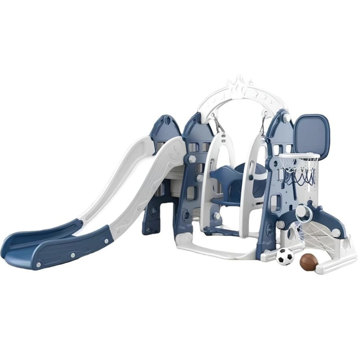 RESBALIN COLUMPIO 5 EN 1 CON ACCESORIOS AZUL LUBABYCAS