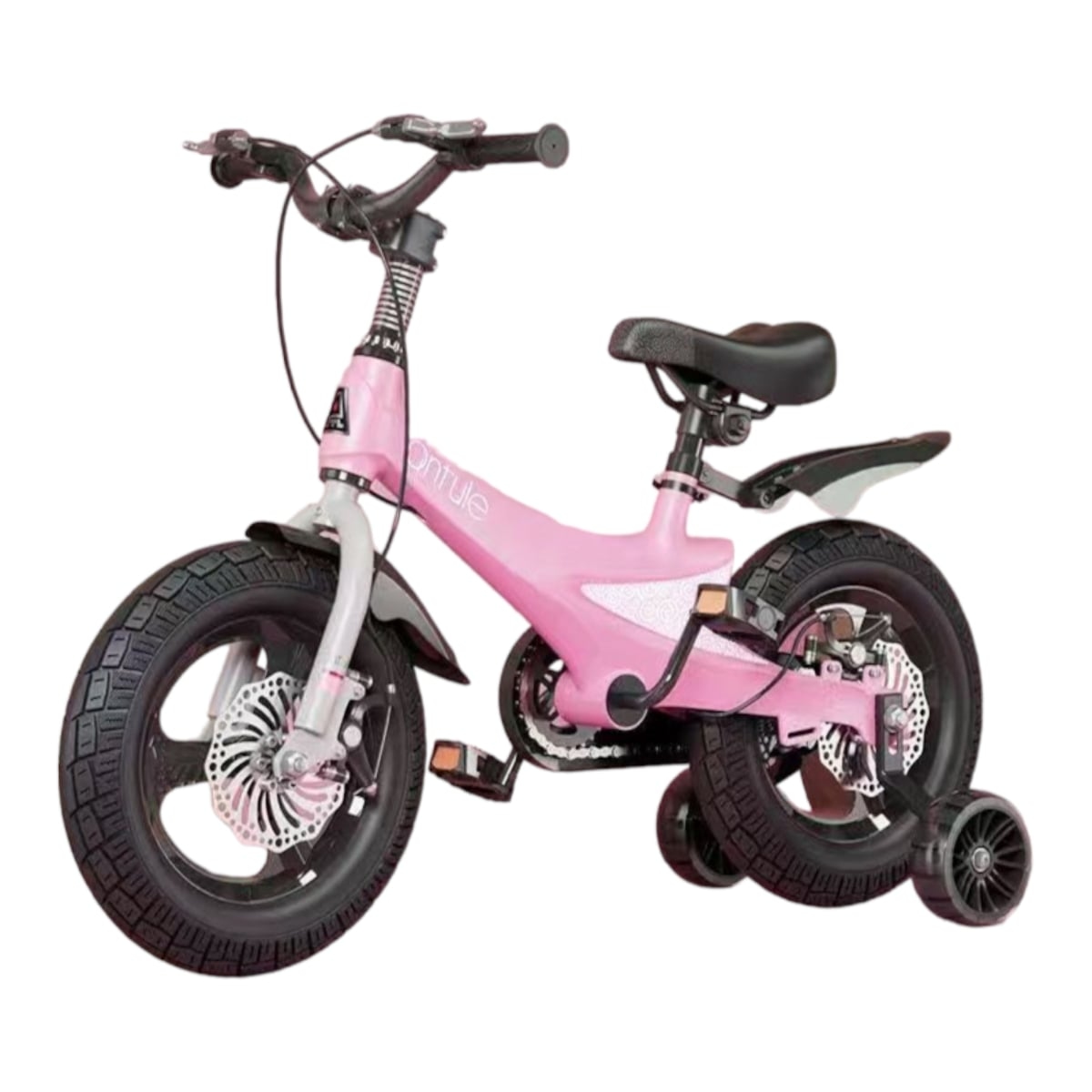 BICICLETA LUBABYCAS ARO 12 INFANTIL 2-5 AÑOS NIÑA ROSADA