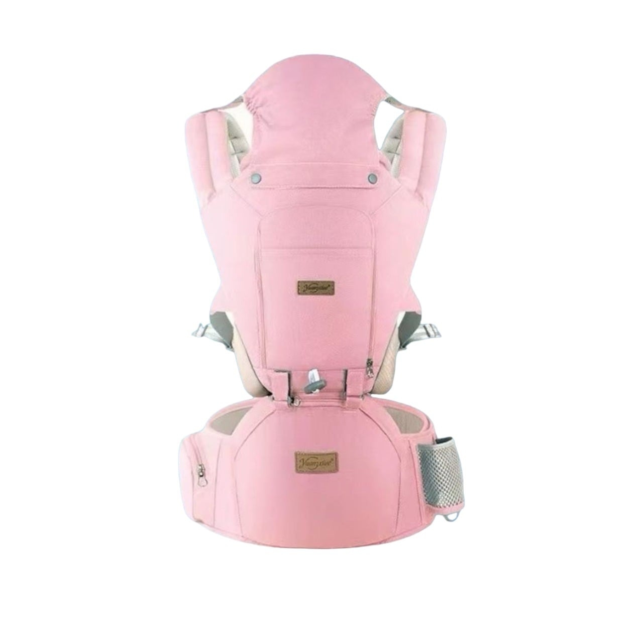 PORTABEBÉ LUBABYCAS ERGONÓMICO MULTIFUNCIONAL 3 EN 1 ROSADO