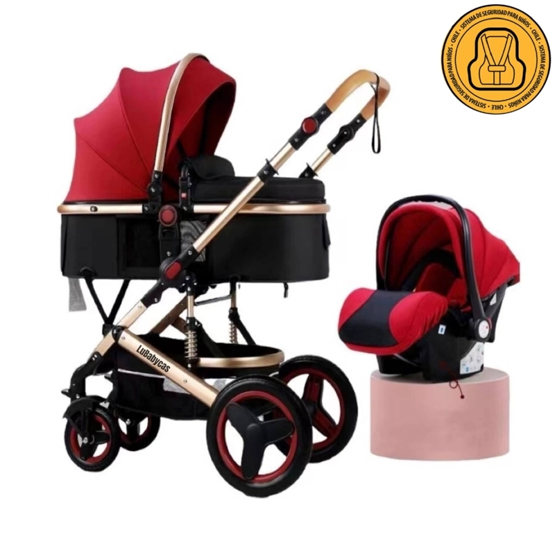 COCHE LUBABYCAS TRAVEL SYSTEM CON ACCESORIOS S BURDEO