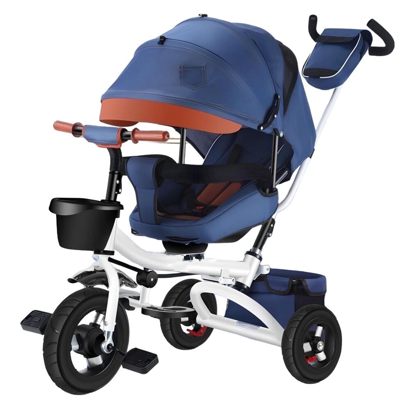 TRICICLO REVERSIBLE Y PLEGABLE ACCESORIOS 201 AZUL LUBABYCAS