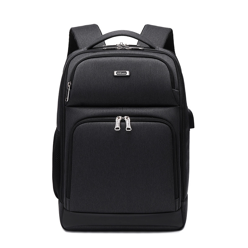 MOCHILA NOTEBOOK INTELIGENTE CON USB NEGRA OFFICE