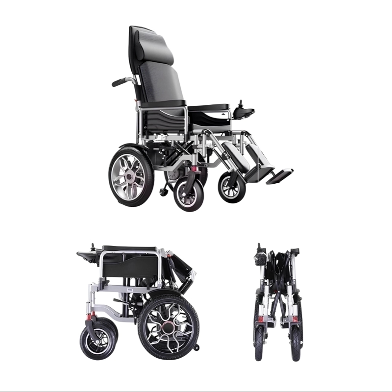 SILLA DE RUEDAS ELE CTRICA 700W 18KM PLEGABLE ALTO LUBABYCAS