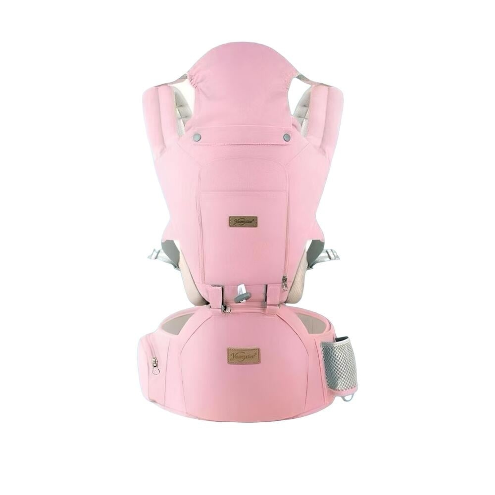 PORTABEBE  ERGONOMICO MULTIFUNCIONAL 3 EN 1 LUBABYCAS ROSADO