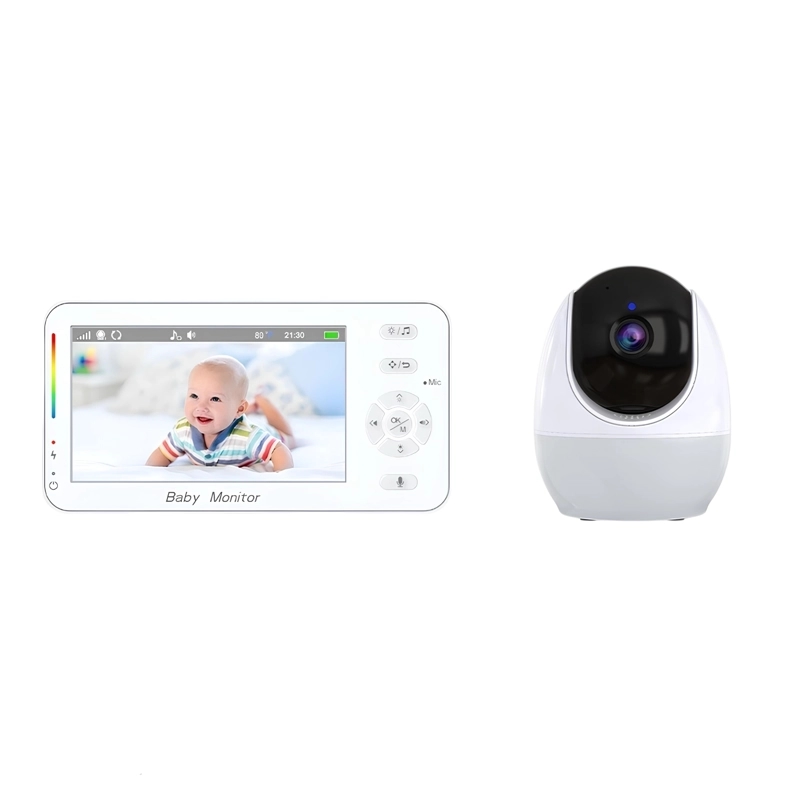 CAMARA MONITOR LUBABYCAS CON APP LUZ 4,3″1080P ABM206