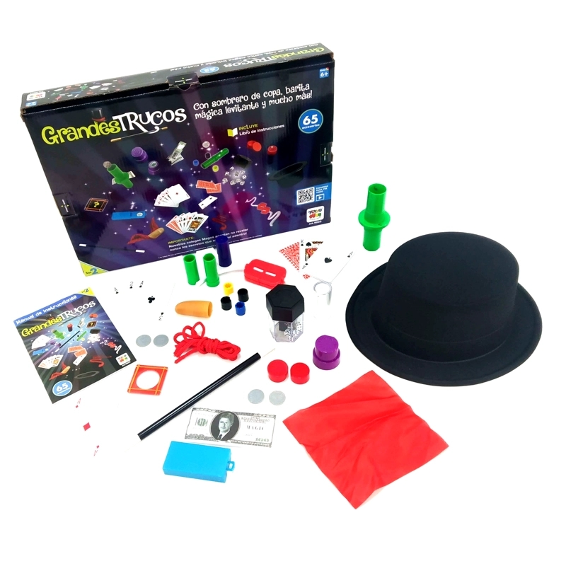 JUEGO DE MAGIA GRANDES TRUCOS SET 2 (65 ACCESORIOS) - TOYNG