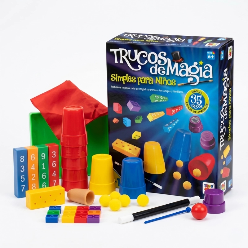 JUEGO DE MAGIA SET DE MAGIA 1 (35 TRUCOS) - TOYNG