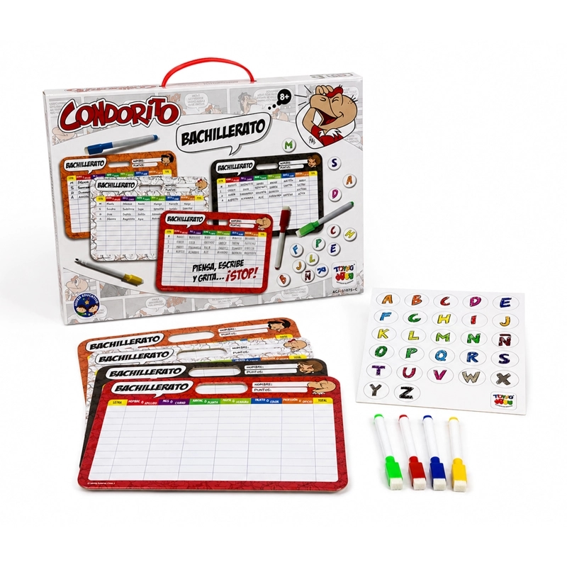 JUEGO DE MESA BACHILLERATO STOP - CONDORITO