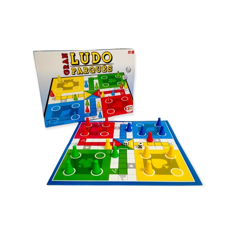 JUEGO DE MESA GRAN LUDO PARQUES - TOYNG