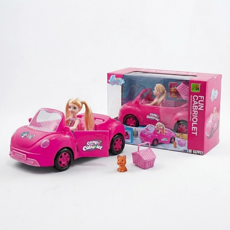 AUTO CONVERTIBLE CON MUÑECA - TOYNG