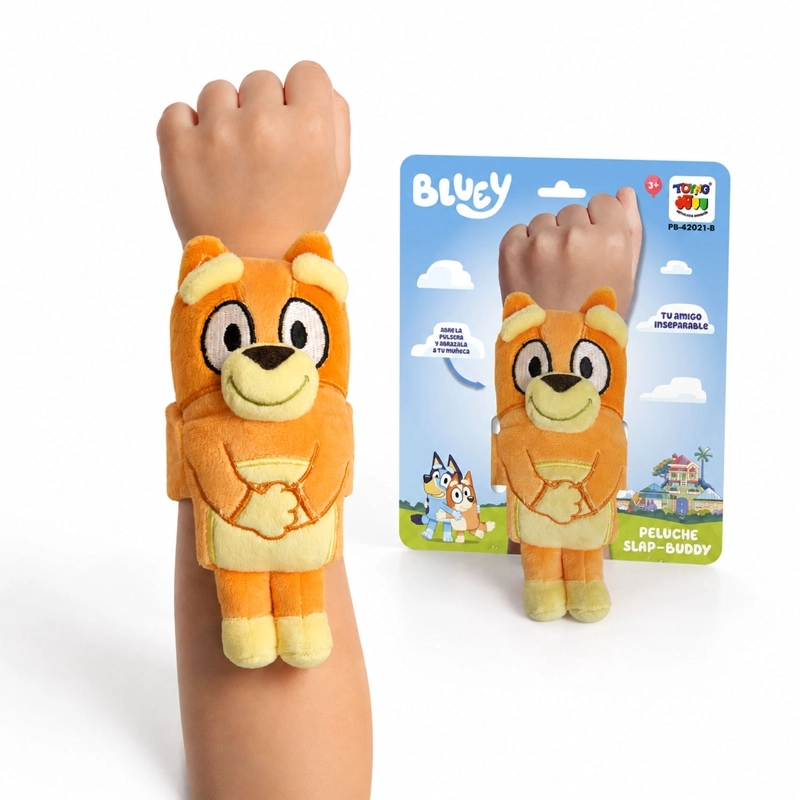 PELUCHE SLAP-BUDDY BINGO - BLUEY