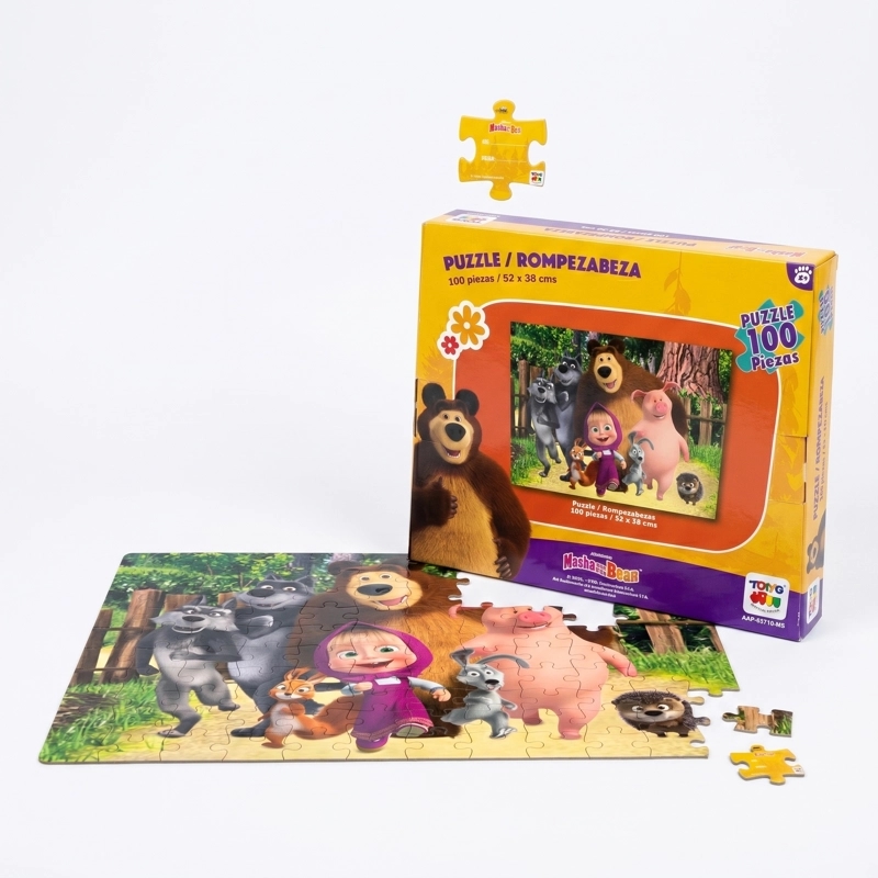 PUZZLE 100 PIEZAS - MASHA Y EL OSO
