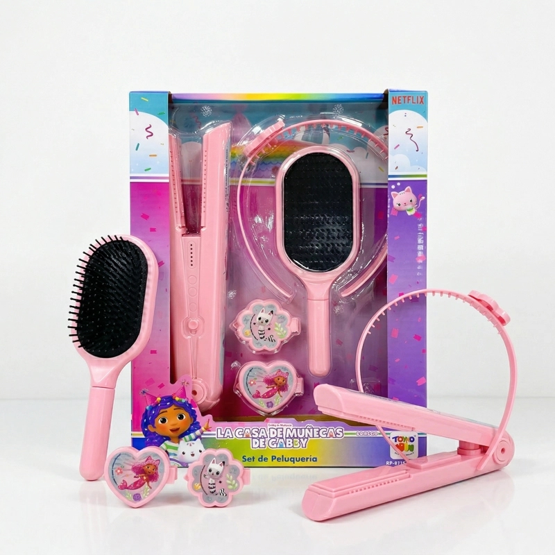 SET DE PELUQUERIA ALISADOR - GABBY´S DOLL HOUSE