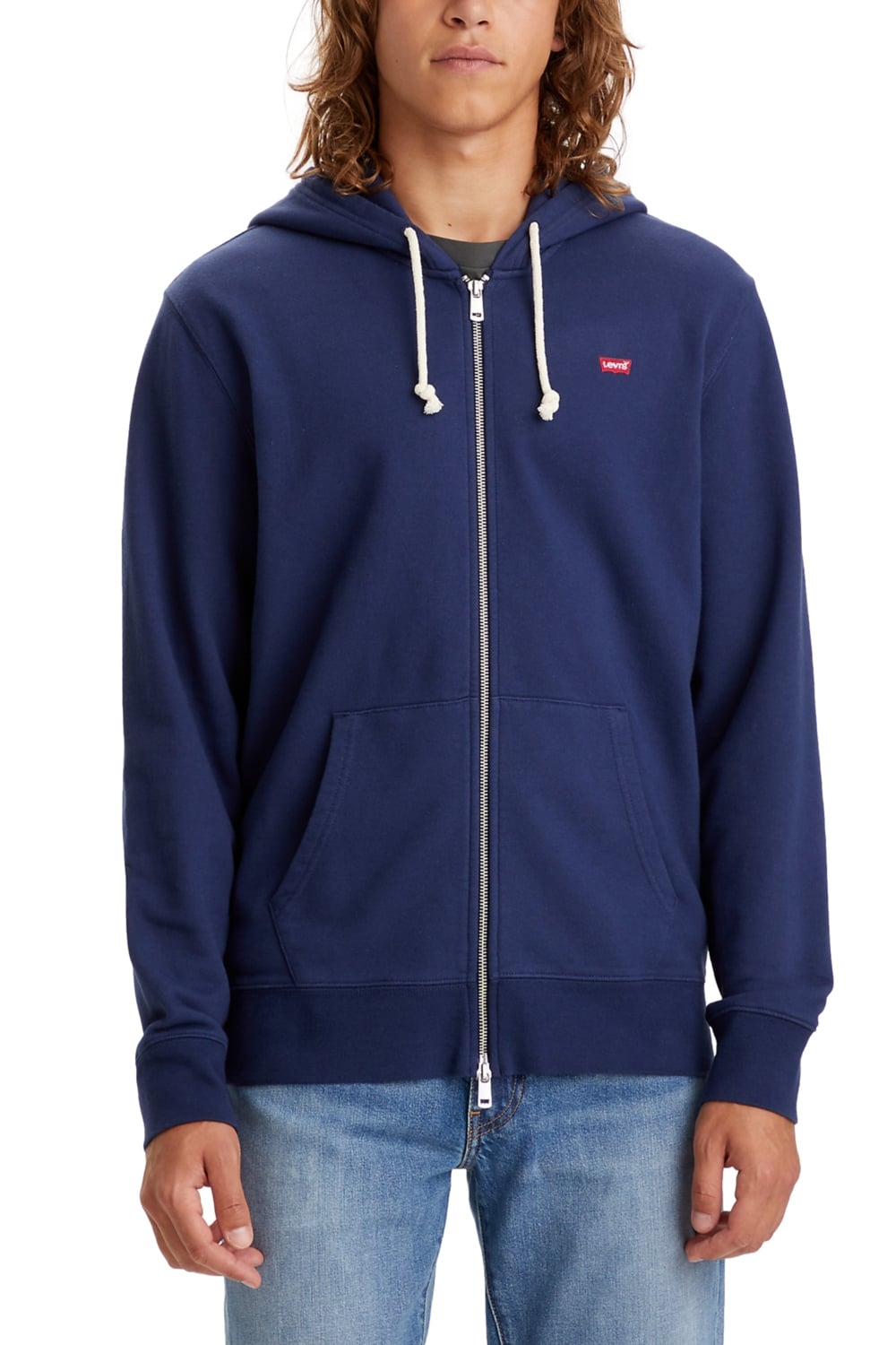 POLERÓN HOMBRE ZIP UP AZUL MARINO LEVIS 34584-0011