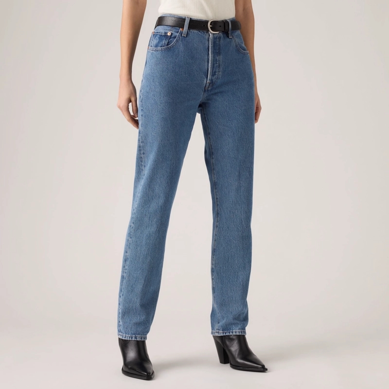 JEANS MUJER 501 AZUL LEVIS 12501-0438