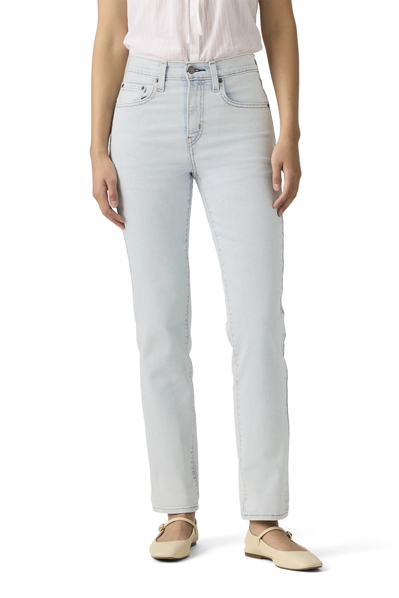 JEANS MUJER 724 HIGH RISE STRAIGHT CELESTE LEVIS 18883-0445