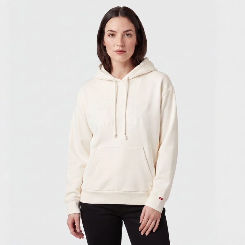 POLERON MUJER GRAPHIC HERITAGE BLANCO LEVIS A7296-0053