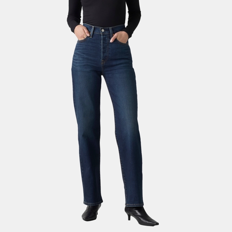 JEANS MUJER RIBCAGE FULL LENGTH AZUL LEVIS 79078-0046