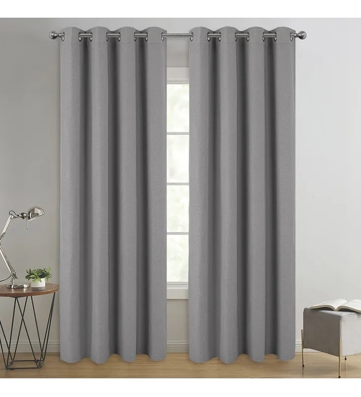 SET CORTINA TERMICA BLACKOUT IDETEX 140X220 ILLUSIONS STONE